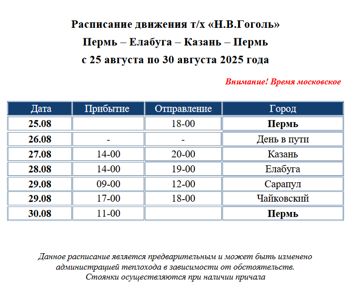 Адмирал владивосток расписание 2023